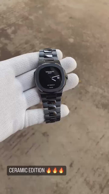 Ceramic luxury watch