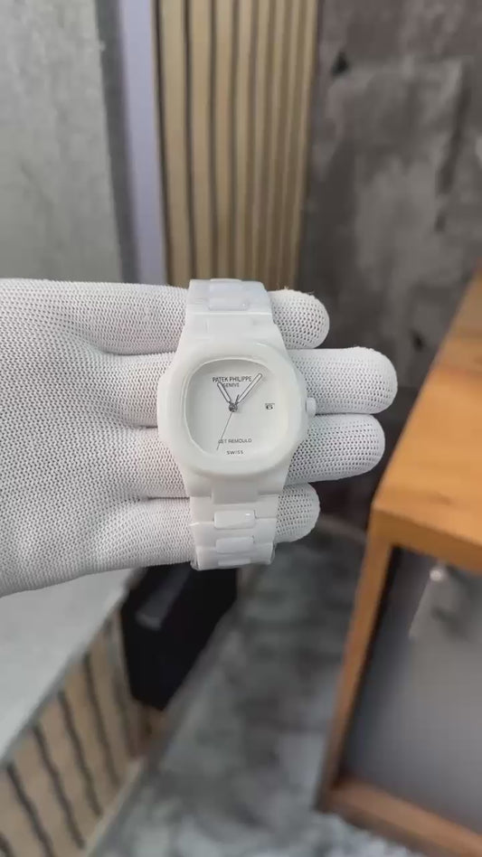 Ceramic luxury watch